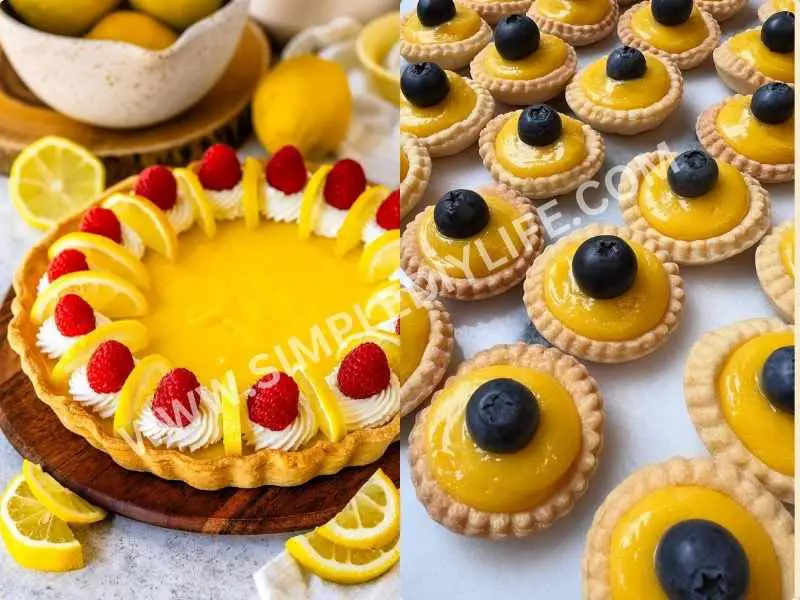 Lemon Tart as Easter dinner recipes