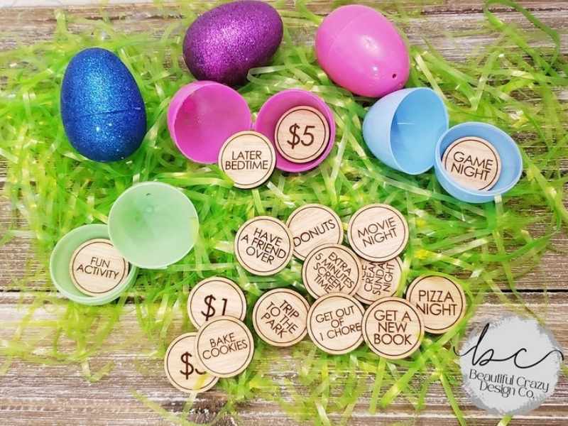 Money Egg Hunt in Easter egg hunt ideas