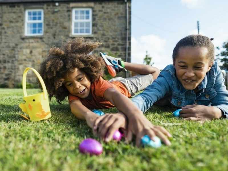 Obstacle Course Hunt in Easter egg hunt ideas