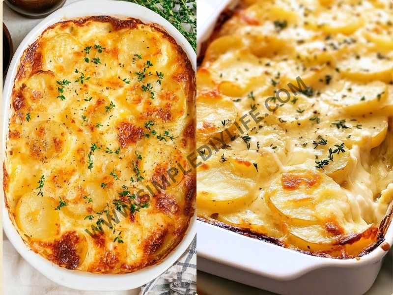 Scalloped Potatoes with Gruyère Cheese