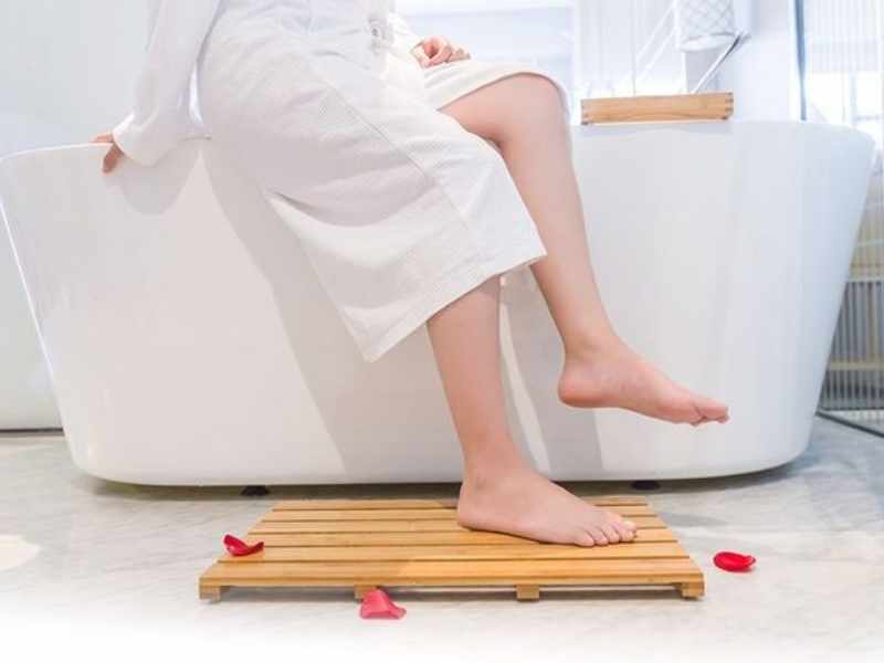 Bambusi Bamboo Bath Mat