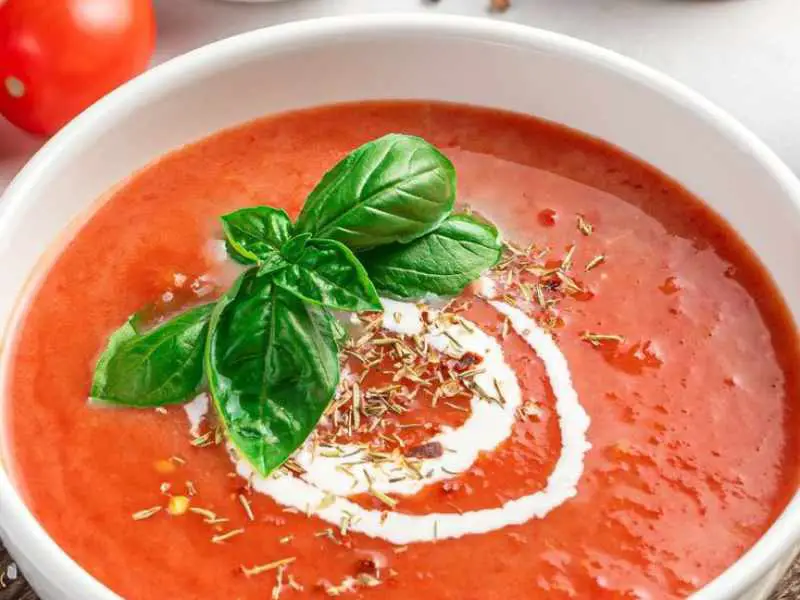 Creamy Tomato Basil Soup