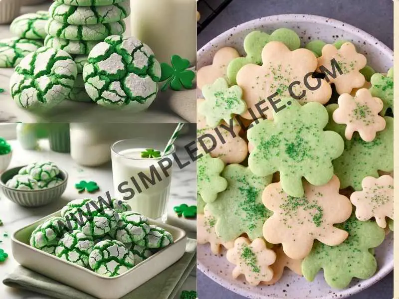 DIY Shamrock Cookies