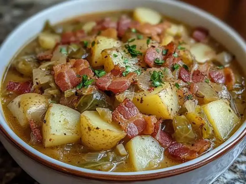 Irish Potato Soup as easy St Patrick's Day recipes