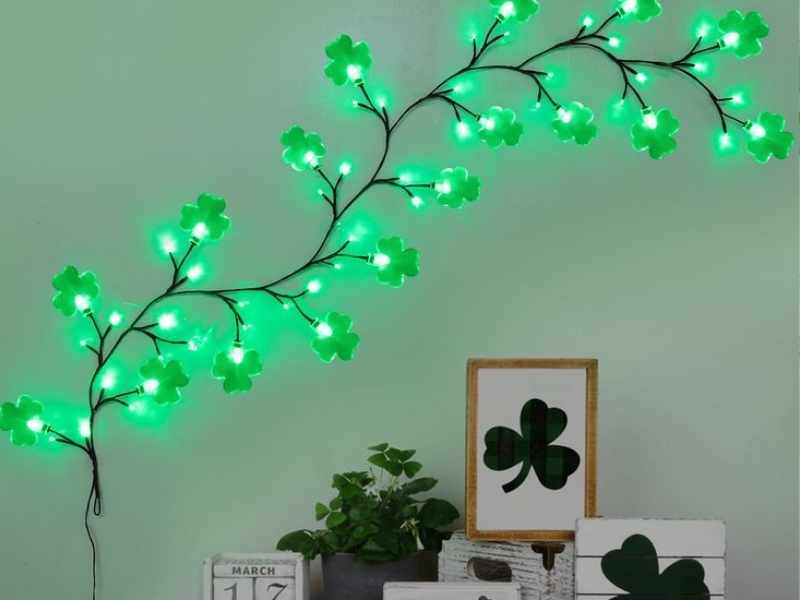 Lucky Clover Fairy Lights