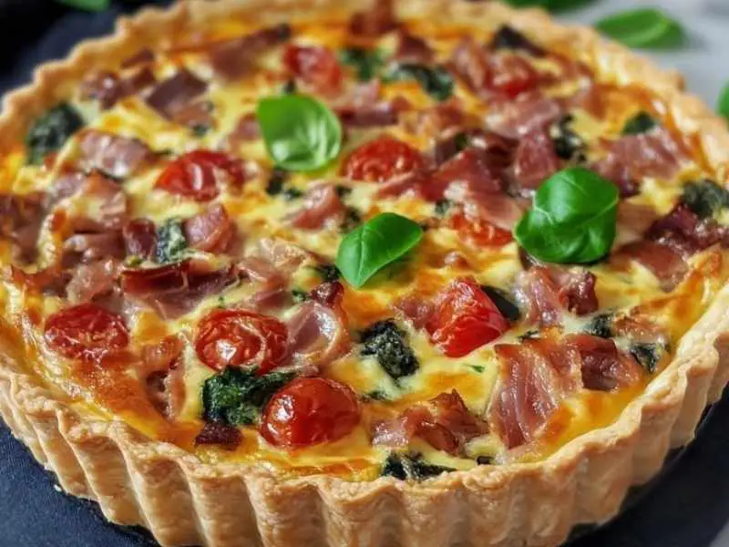 Quiche Lorraine as mother's day brunch ideas