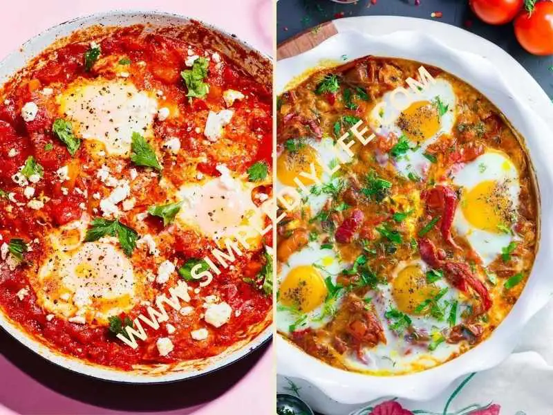 Shakshuka (Baked Eggs in Tomato Sauce) as mother's day brunch ideas