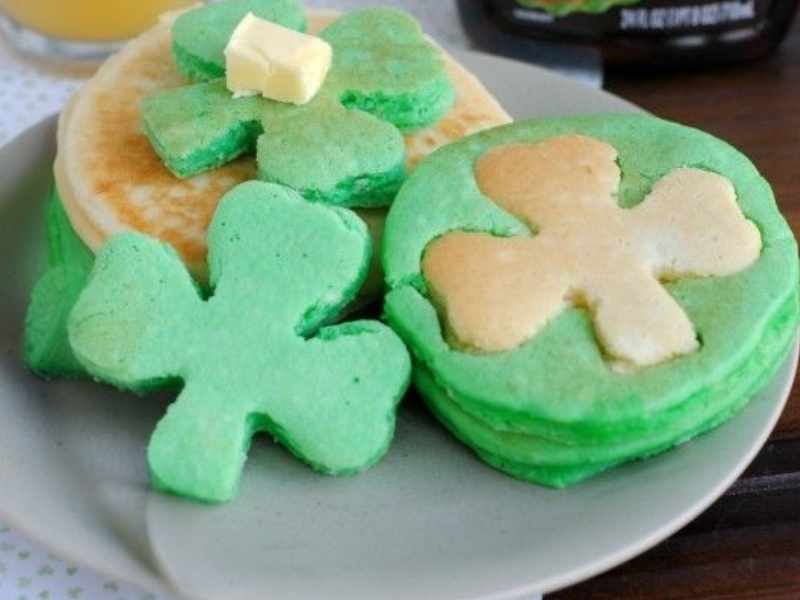 Shamrock Pancakes