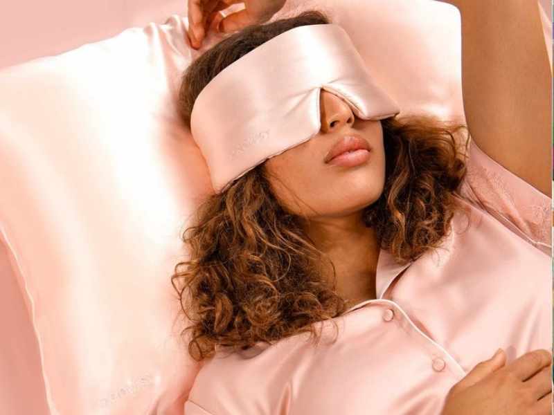 Silk Pillowcase & Eye Mask