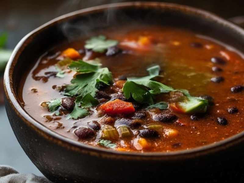 Spicy Black Bean Soup