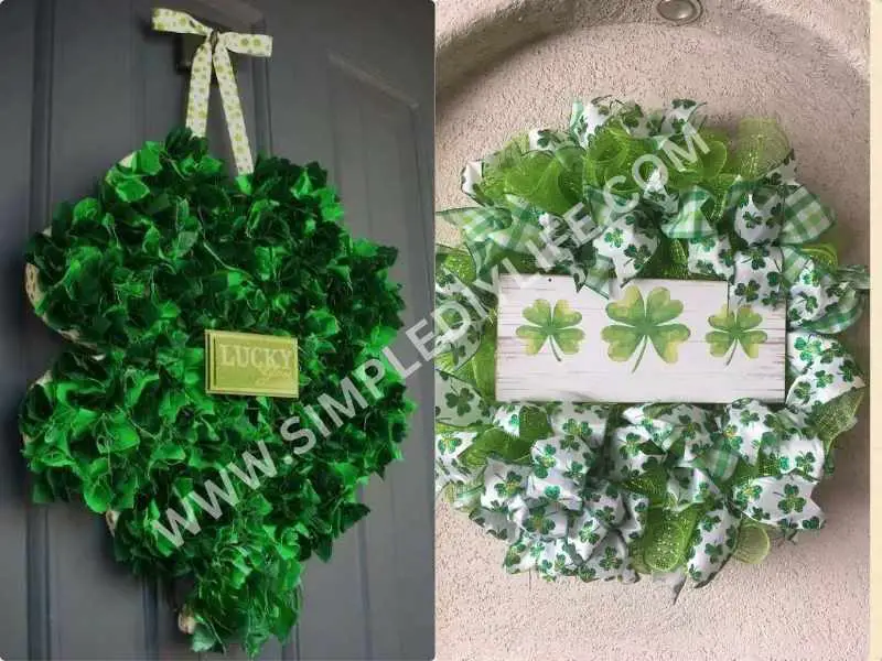 St. Patrick’s Day Wreath as St Patrick's Day decorations ideas