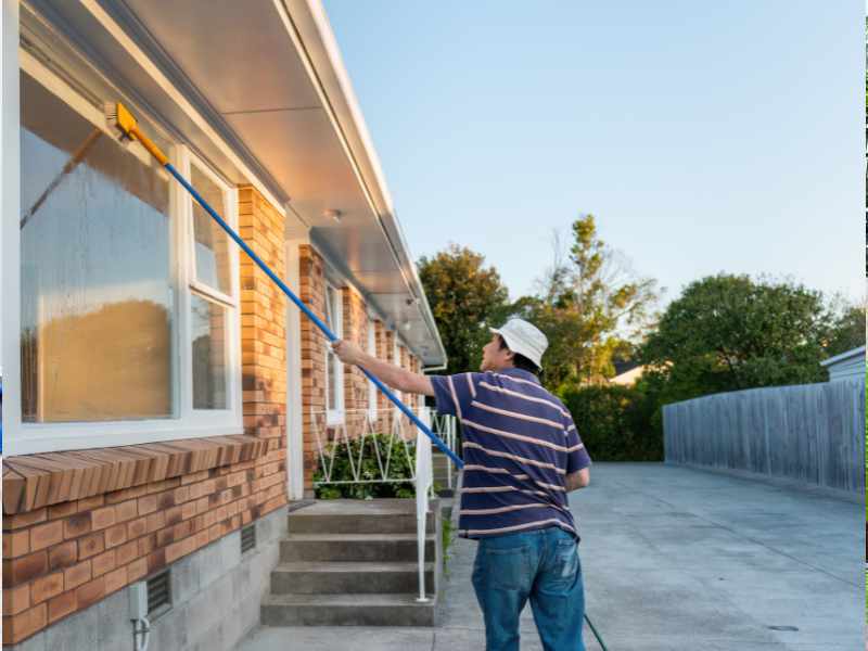 Wash Windows and Mirrors in how to keep your home clean.