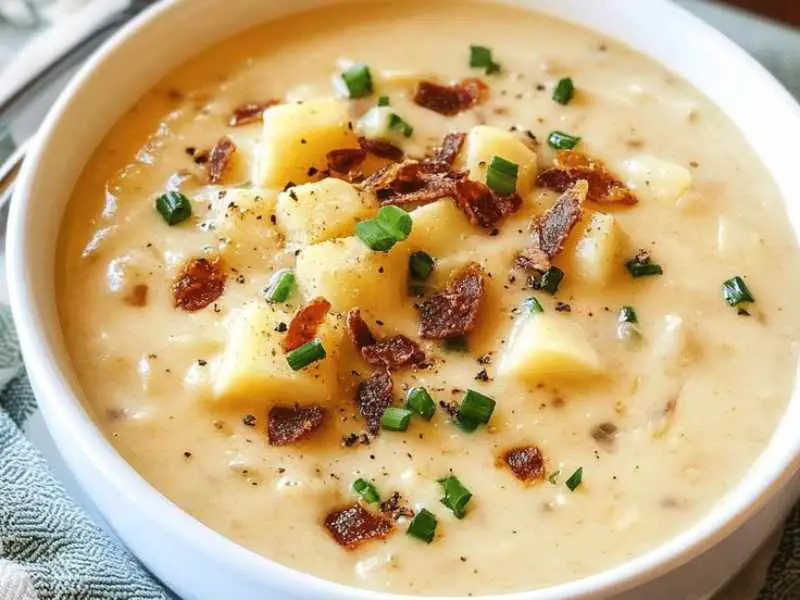 Creamy Potato Soup as winter soup recipes