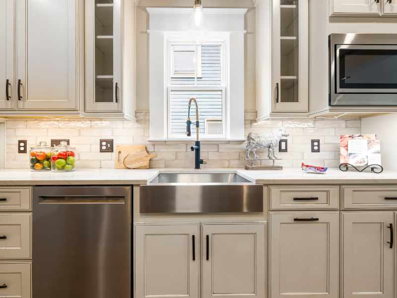 Paint Your Cabinets as kitchen makeovers