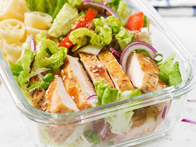 high protein salad ideas