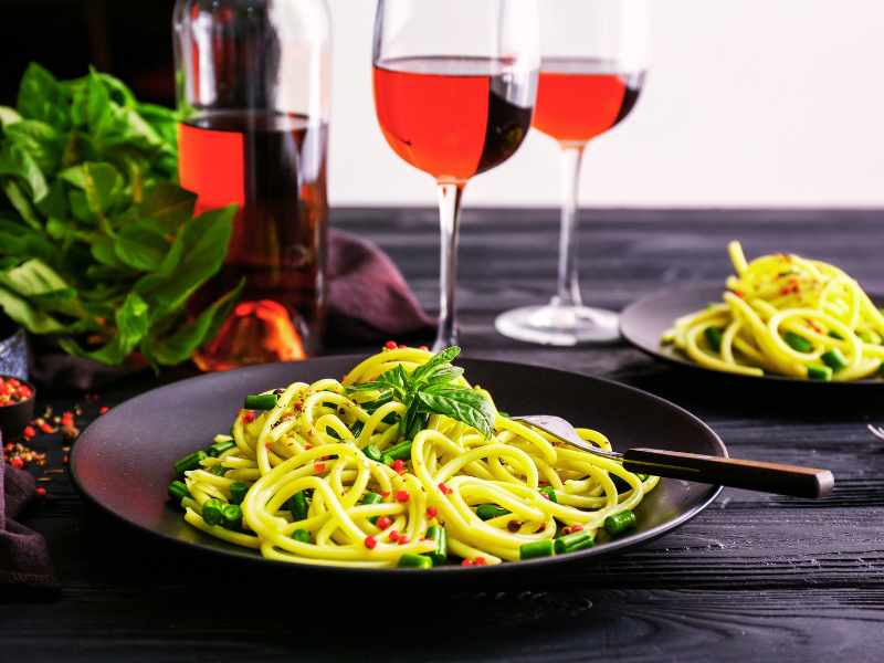 A simple pasta dish